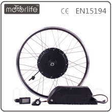 MOTORLIFE / OEM marca 2015 VENDA QUENTE CE passar 48 V 1000 w kit bicicleta elétrica, bateria 48 v 17.5ah max
